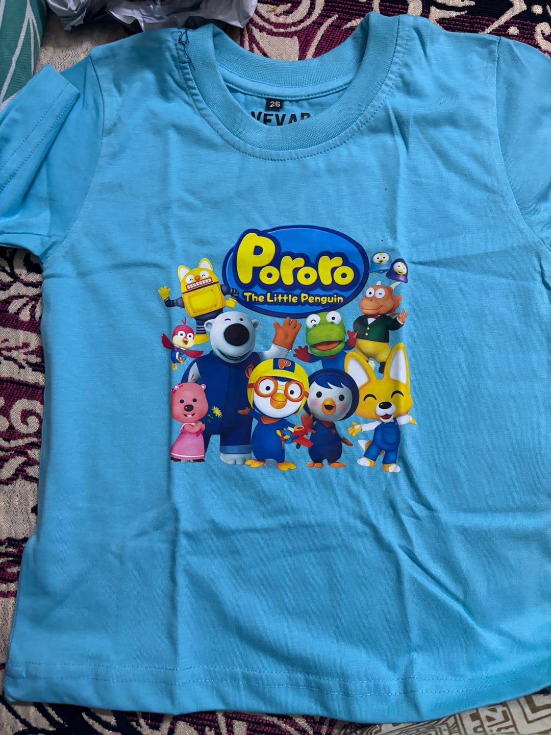 Customer photo review of Custom Design Kids Tee