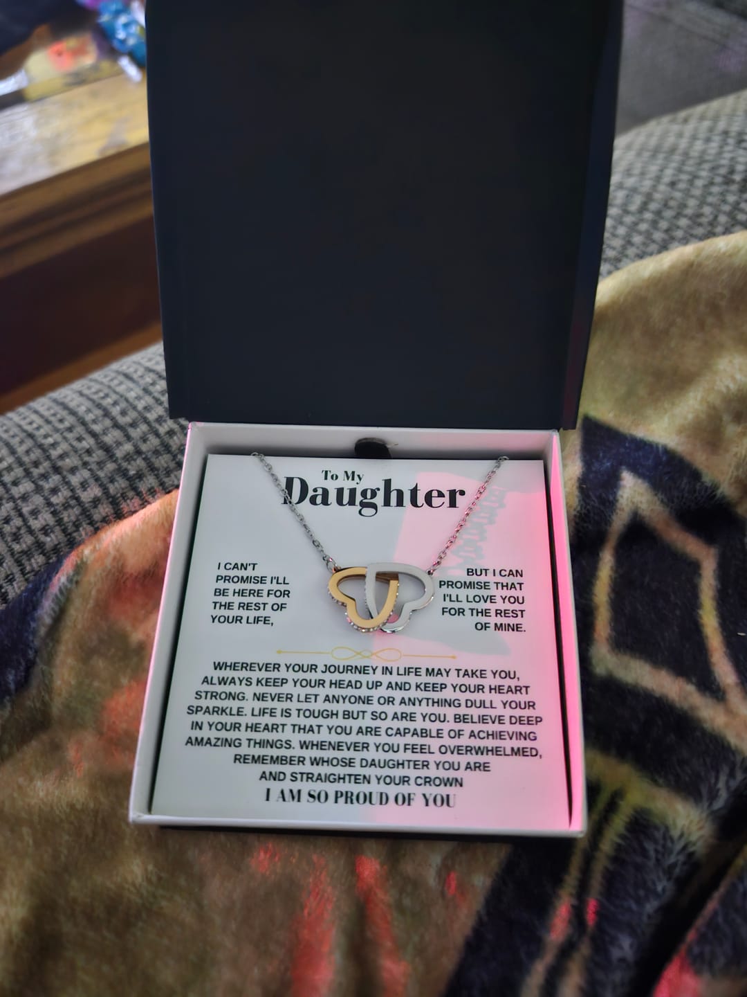 Customer photo review of To My Daughter - Beautiful Gift Set - SS176D