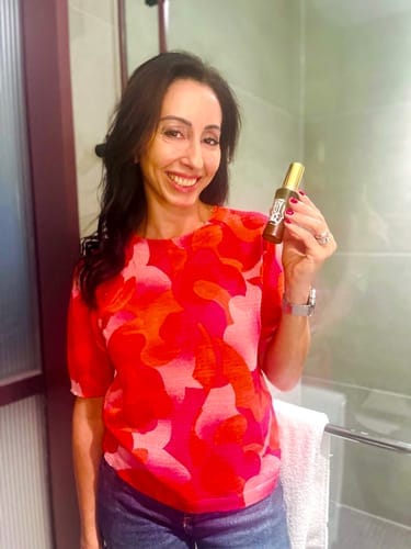 Customer photo review of Face Serum Moisturiser Rose