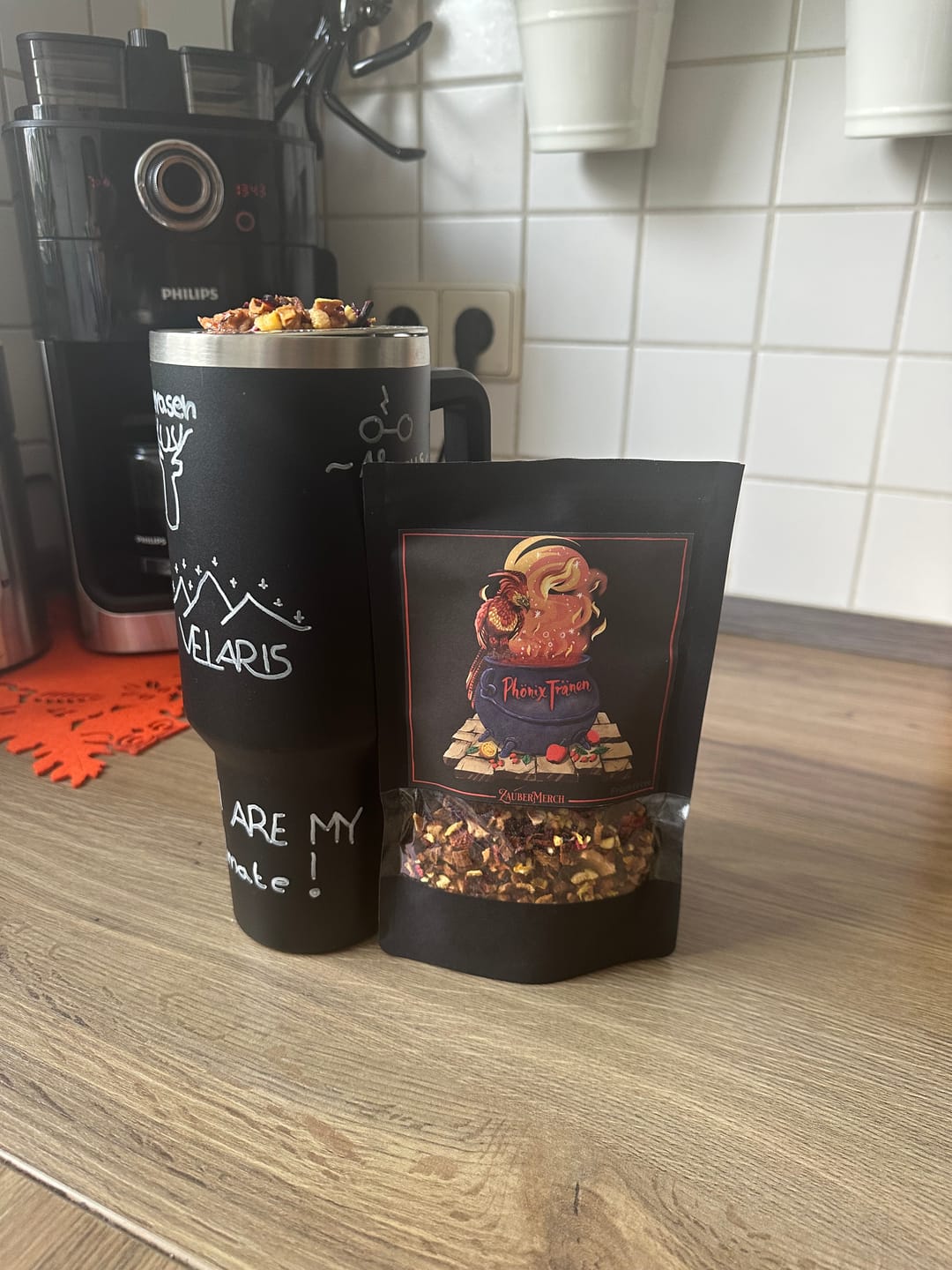 Customer photo review of Phönix Tränen - Zaubertrank Teemischung