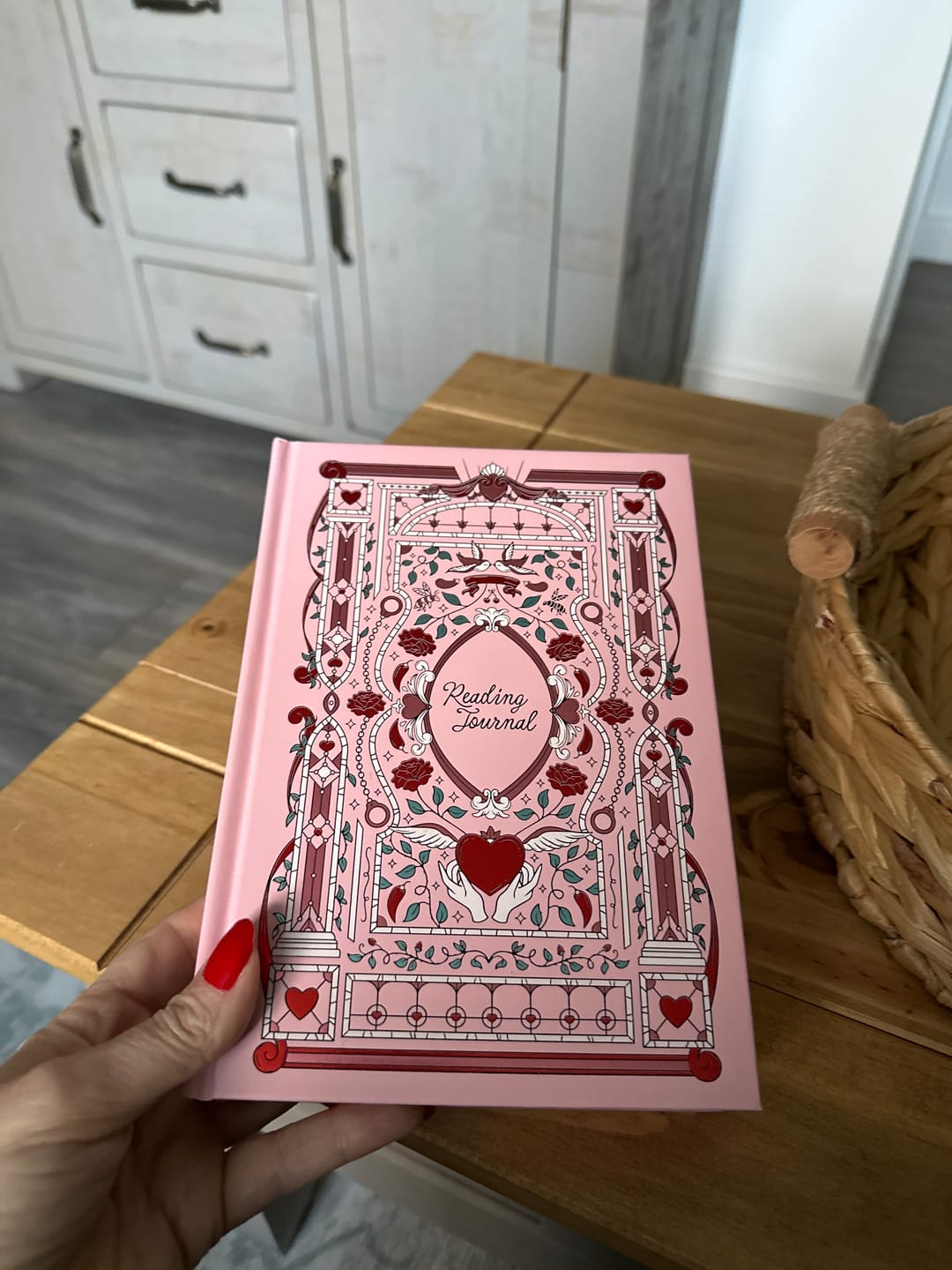 Customer photo review of Reading Journal - Sugar & Spice