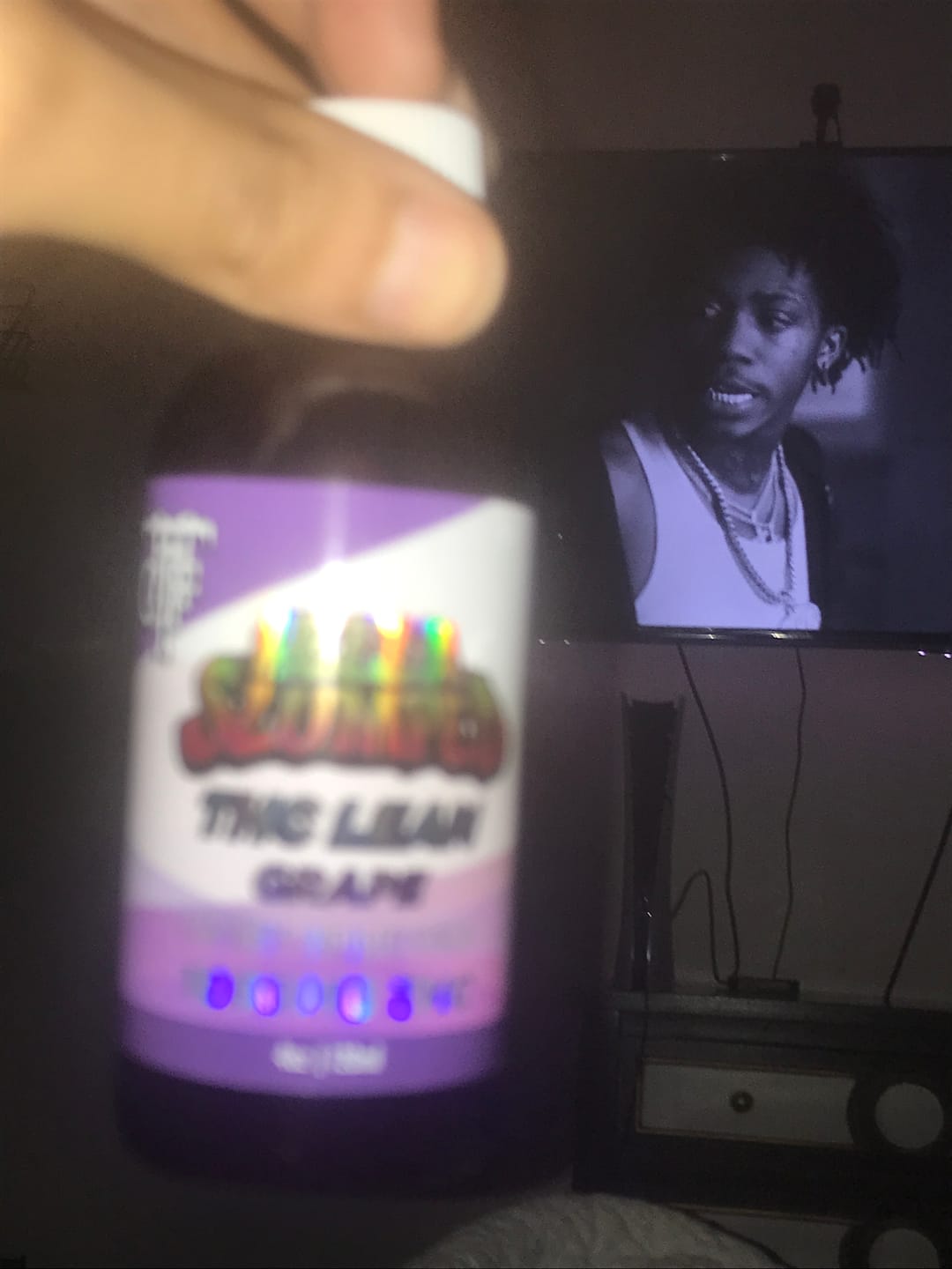 Customer photo review of THC Syrup - Grape
