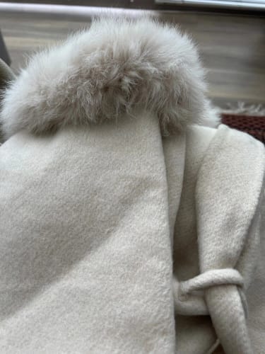 Customer photo review of Grace Faux Fur Coat