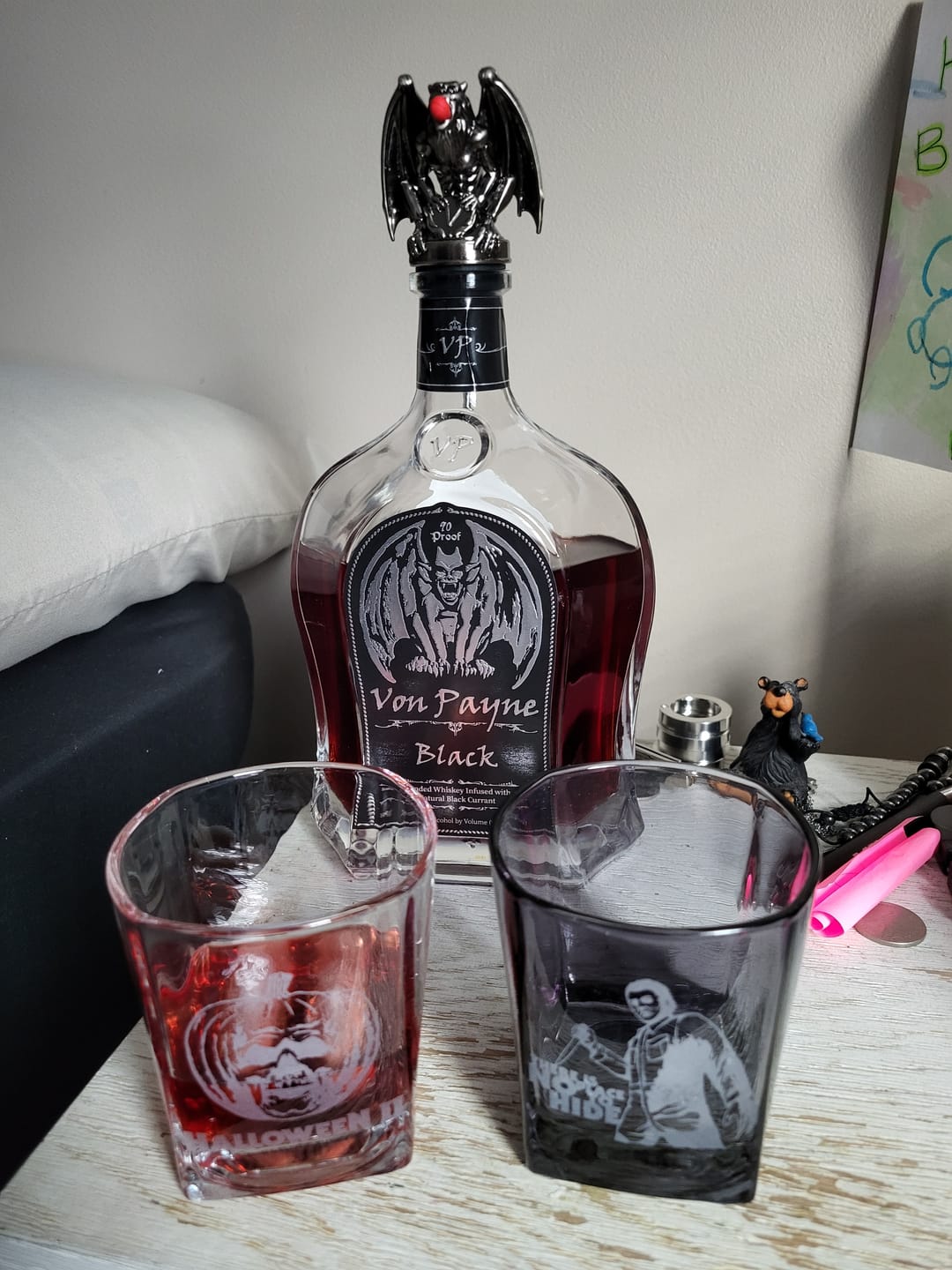 Customer photo review of Von Payne Black Blended Whiskey (2) Bottle Bundle