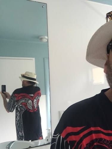 Customer photo review of Personalised Aotearoa Polo Shirt Toitu Te Tiriti O Waitangi LT05