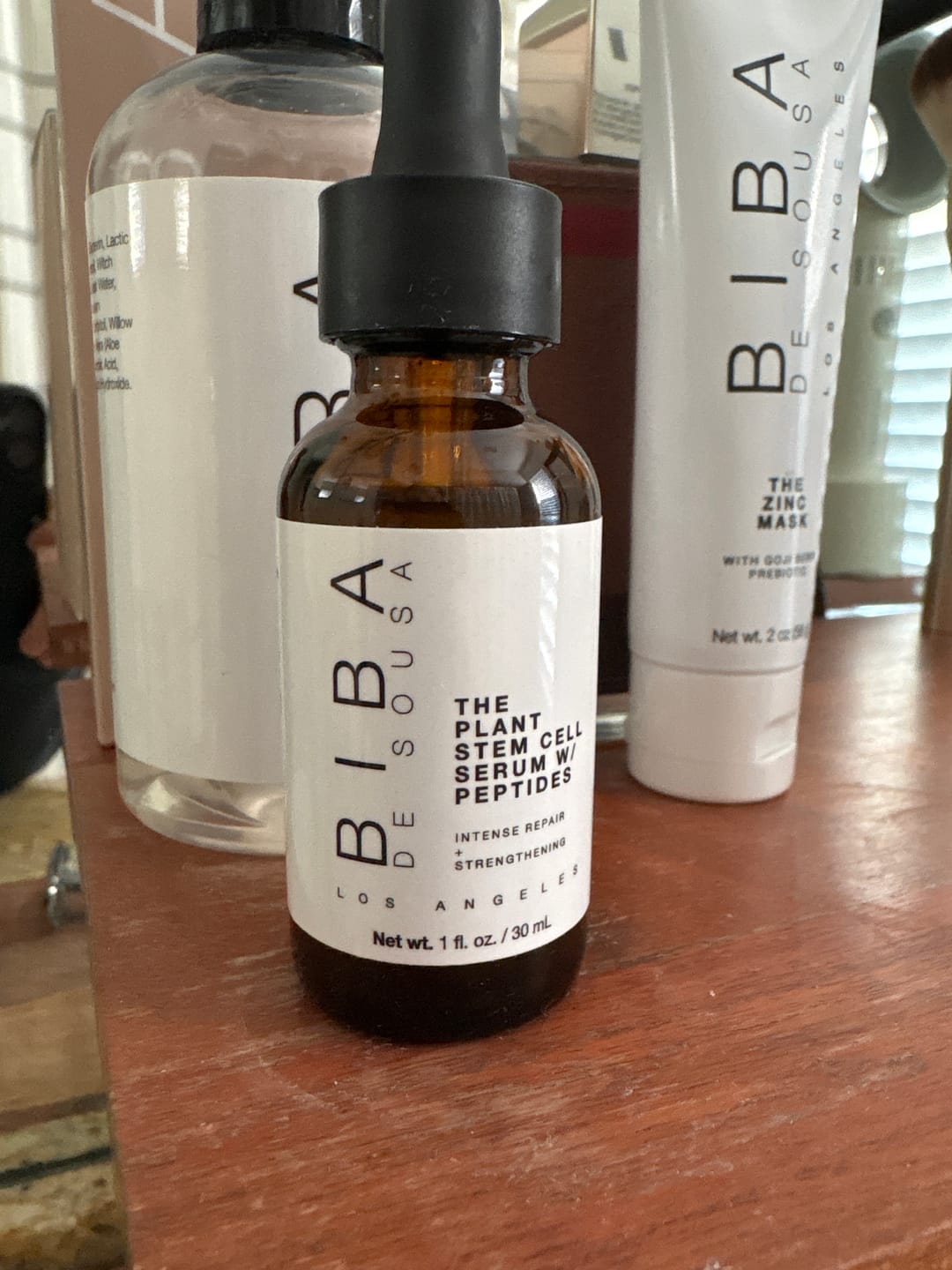 Customer photo review of The Plant Stem Cell Serum with Peptides