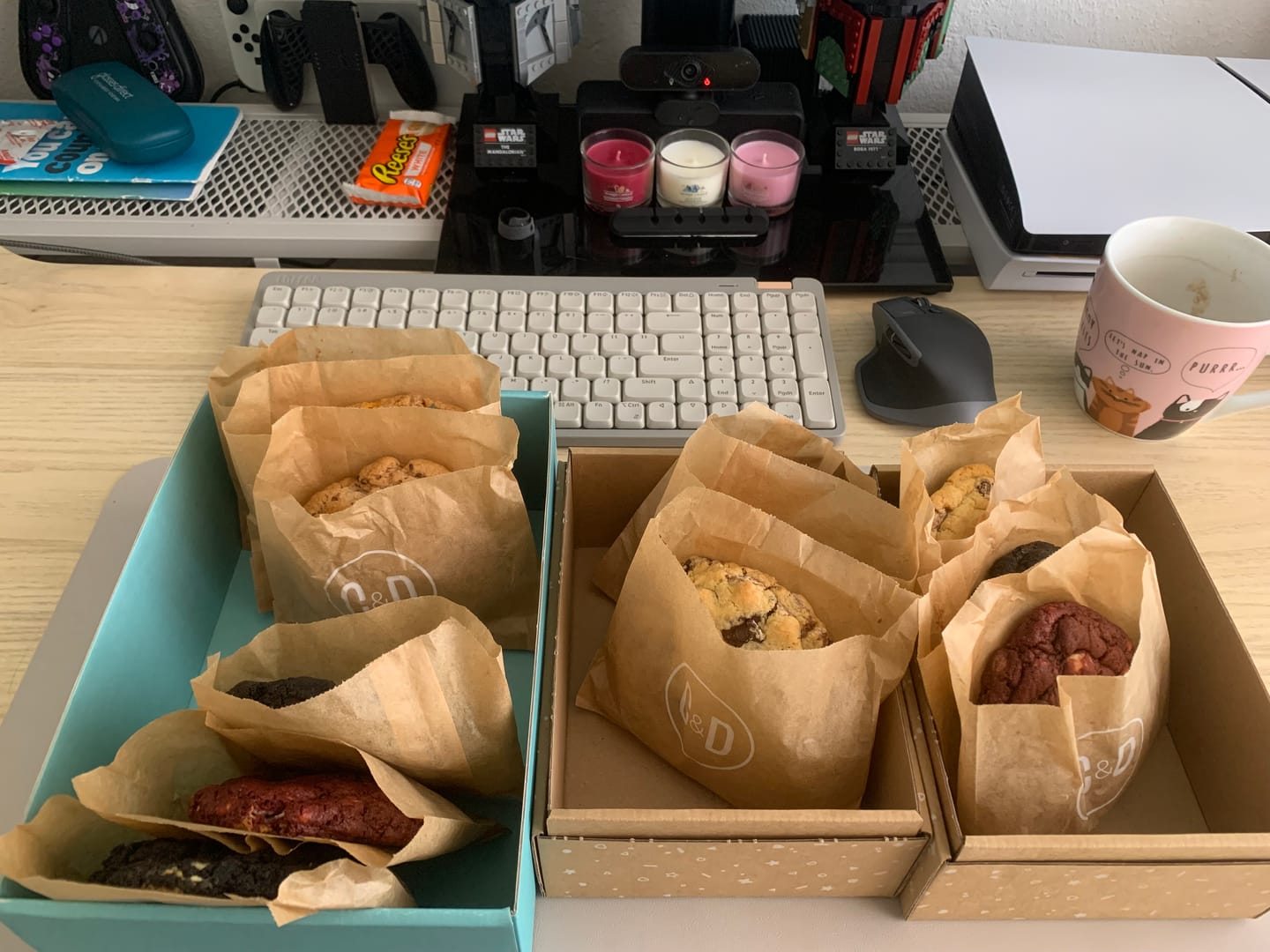 Customer photo review of 3 x New York Cookies, The Birthday Box