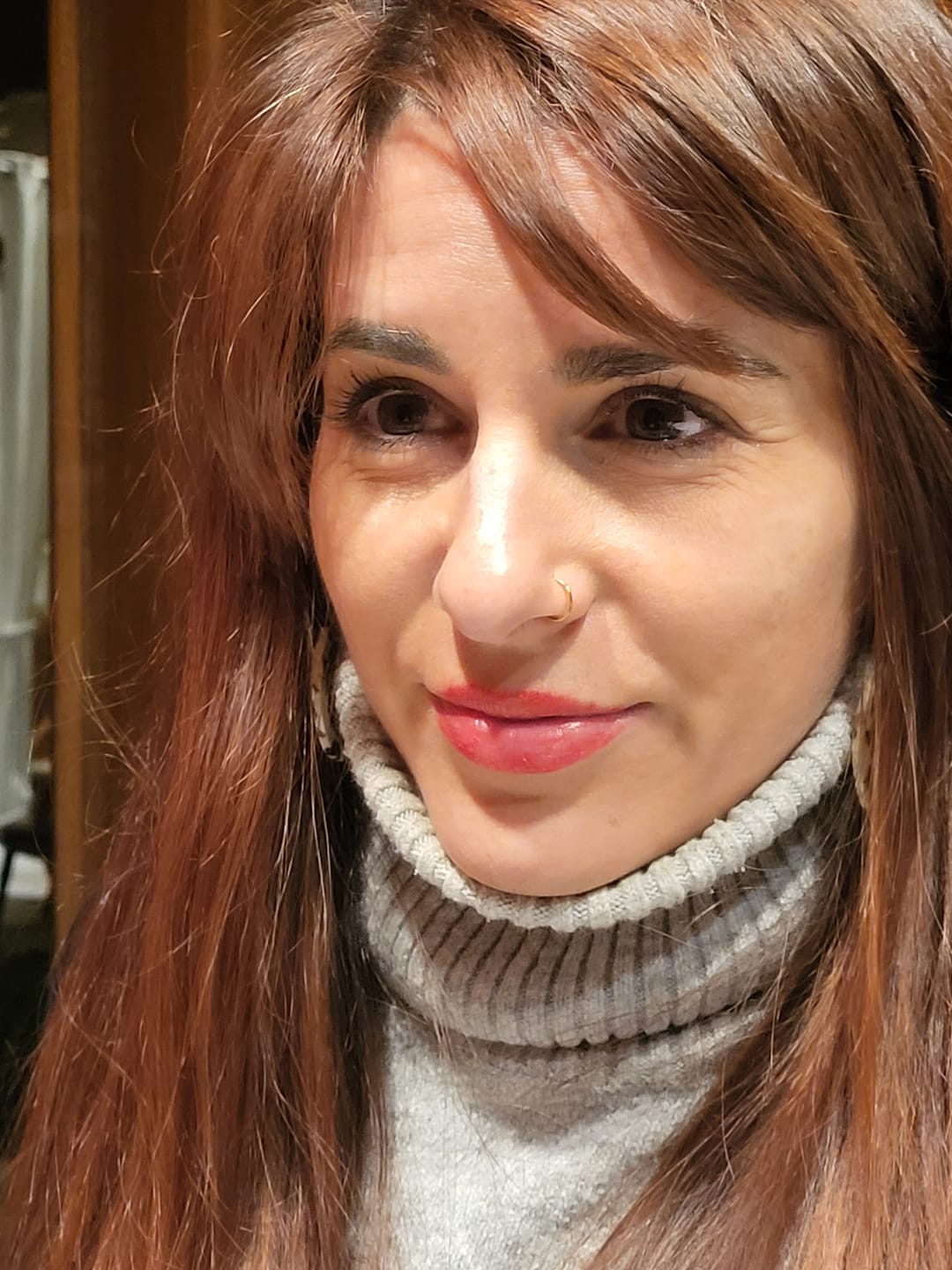 Customer photo review of Faux piercing Léa