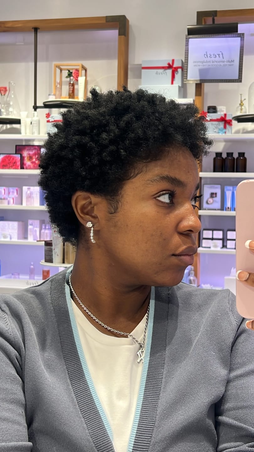 Customer photo review of Revitalizing Conditioner | Shea Butter Base | Vanilla | Cedarwood