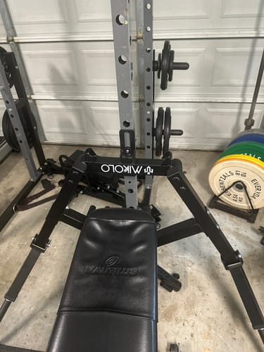 Customer photo review of Rack Mounted Lateral Raise