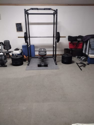 Customer photo review of URA-MAX COLORED Bumper Plate Sets