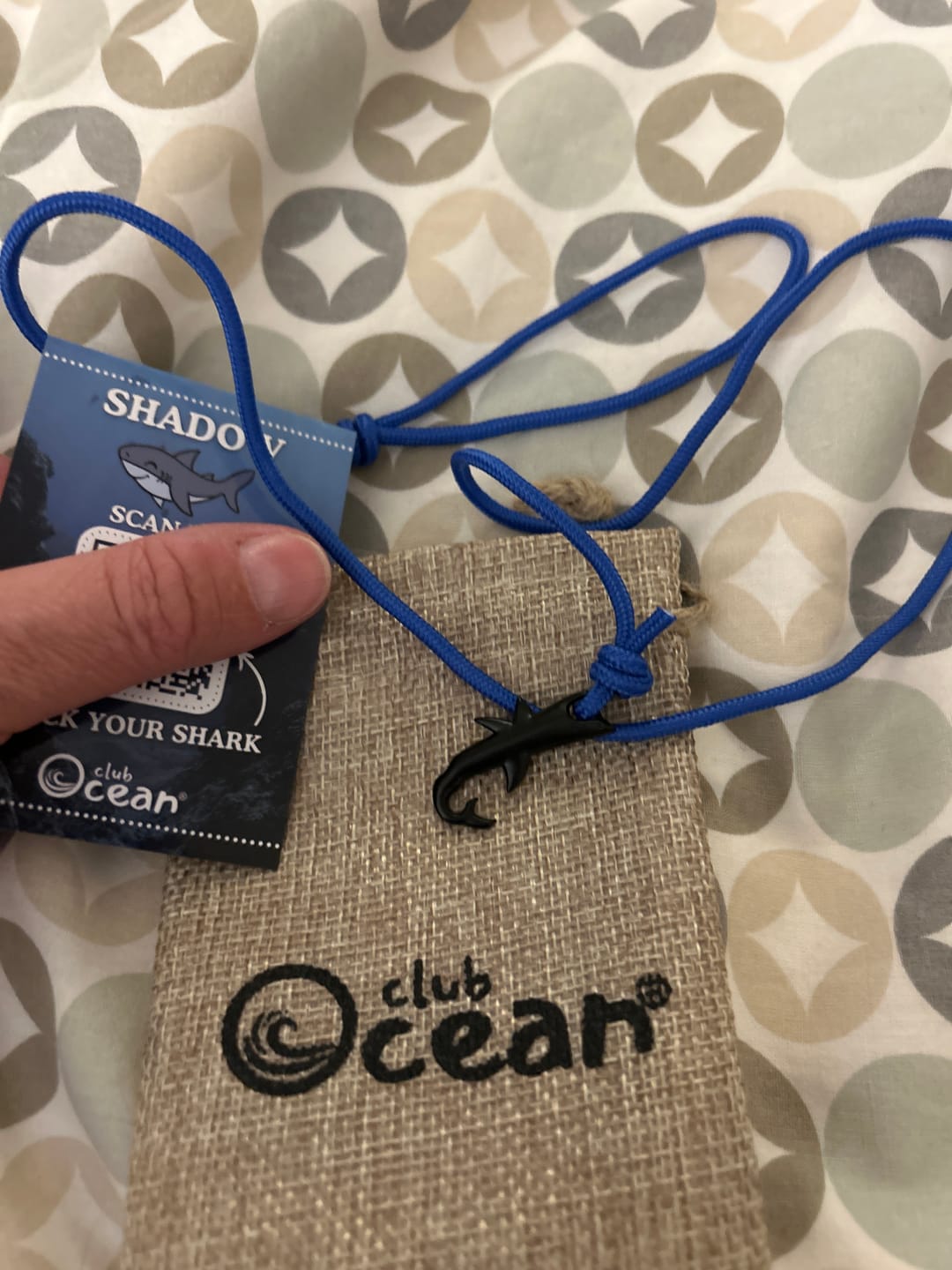 Customer photo review of Shark Tracking Bracelet