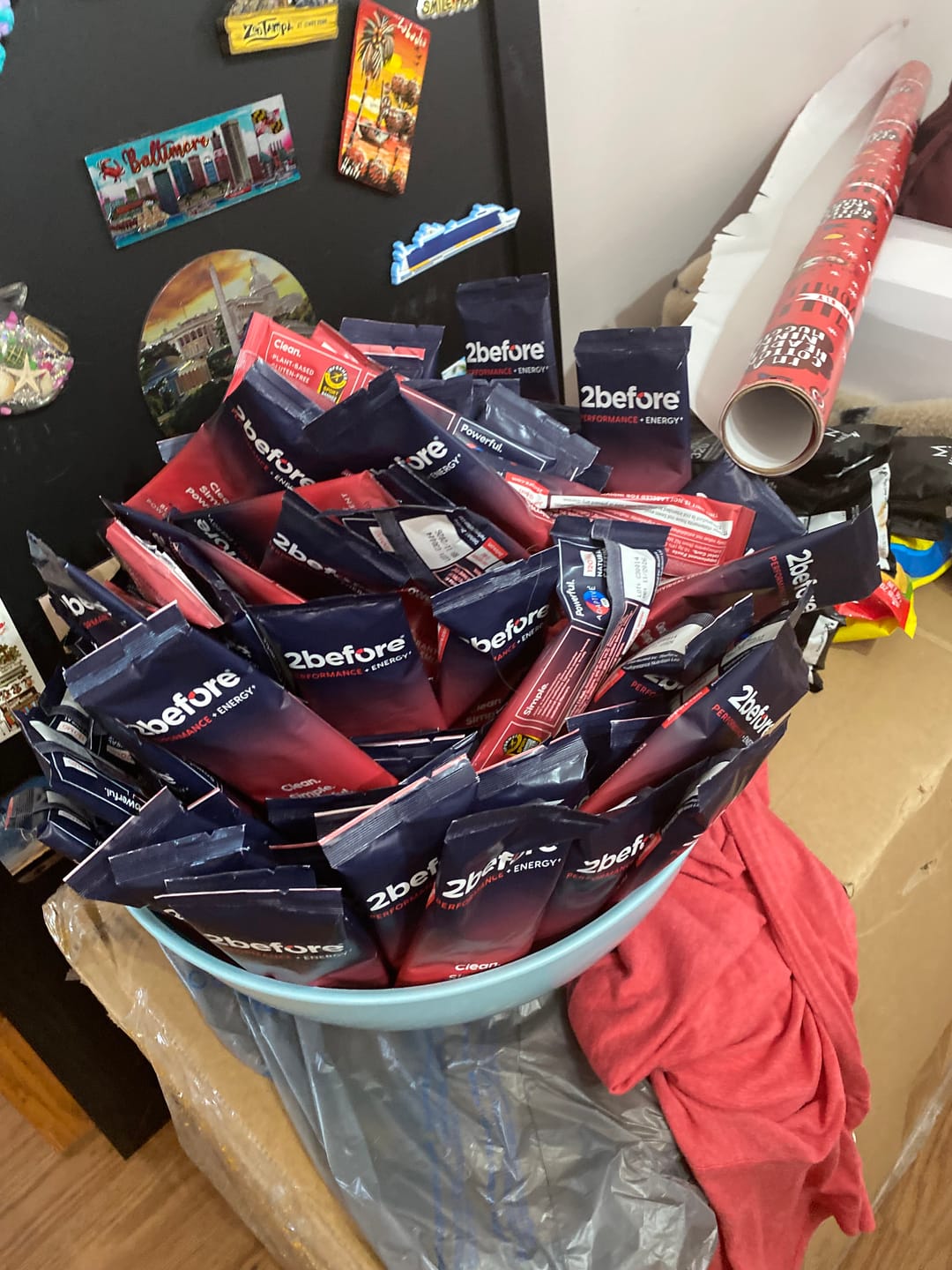 Customer photo review of Blackcurrant Pre Workout - Caffeinated