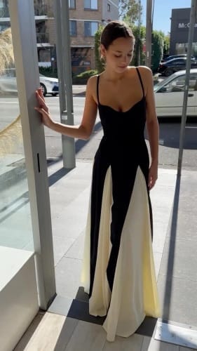 Customer photo review of Paloma maxi dress