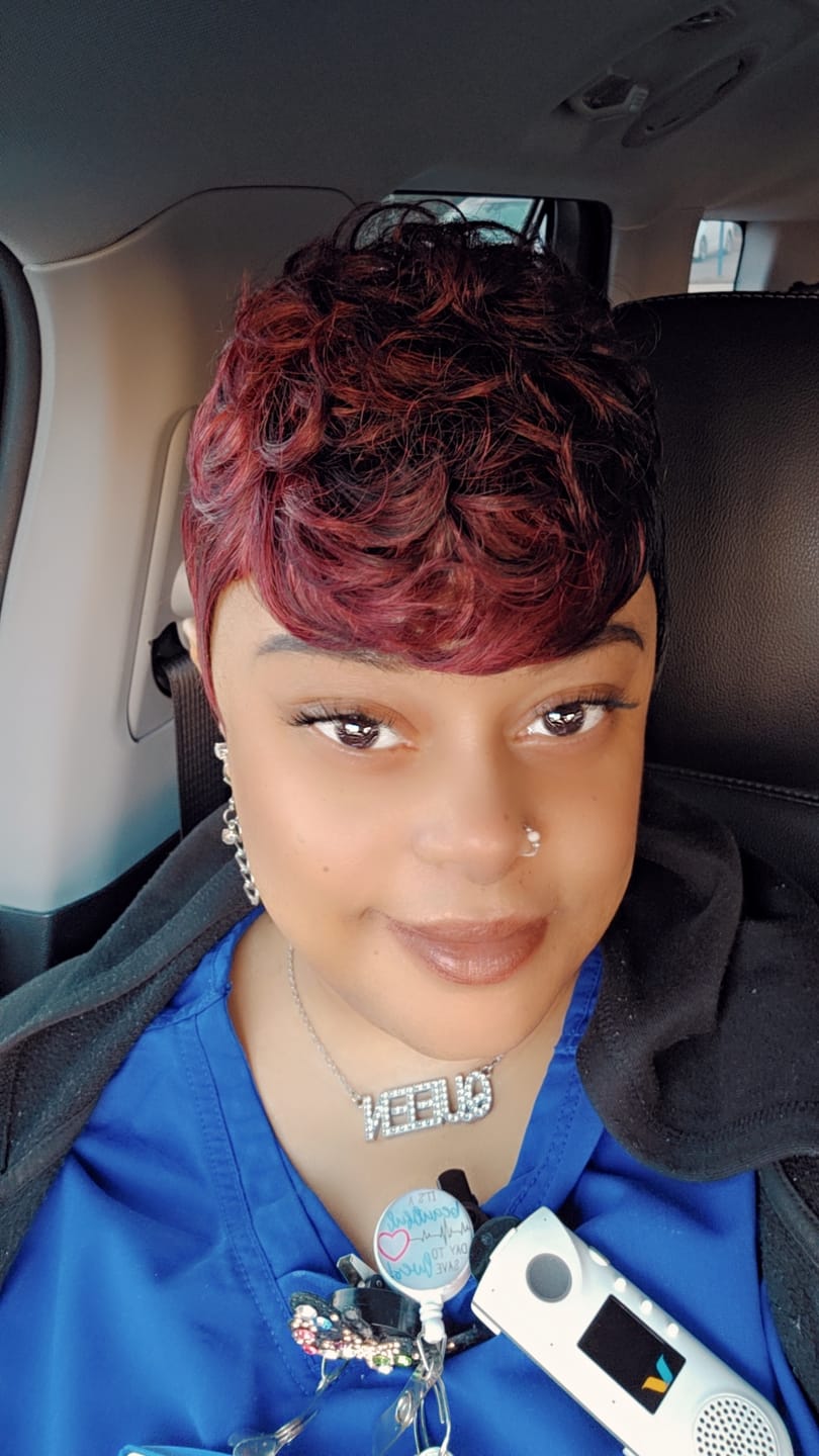 Customer photo review of It's a Wig Quality Synthetic Hair Full Wig - Q PIETTRA