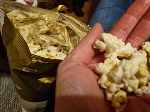 Customer photo review of Bio Popcorn Süß-Salzig