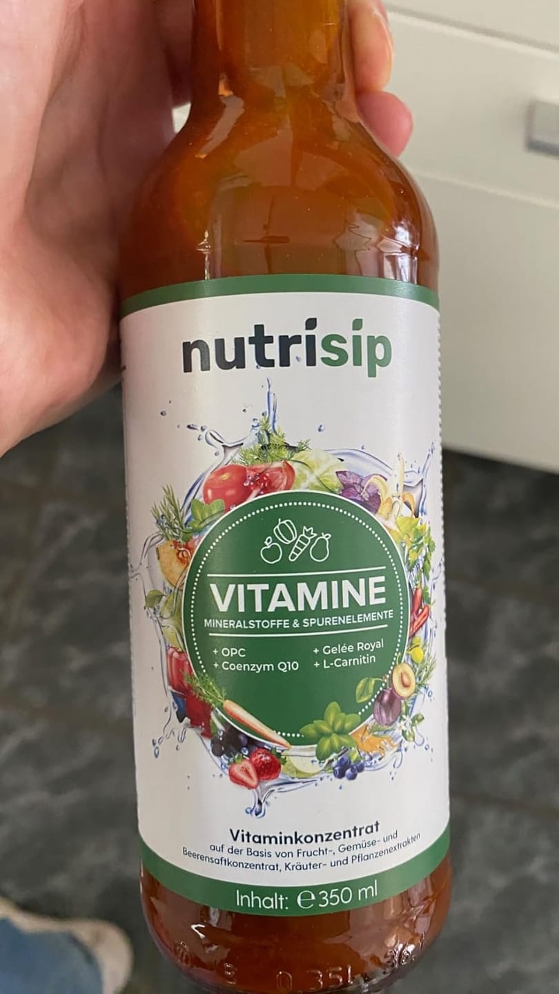 Customer photo review of Alle wichtigen Vitamine, Mineralstoffe und Spurenelemente für dich und deine Familie!