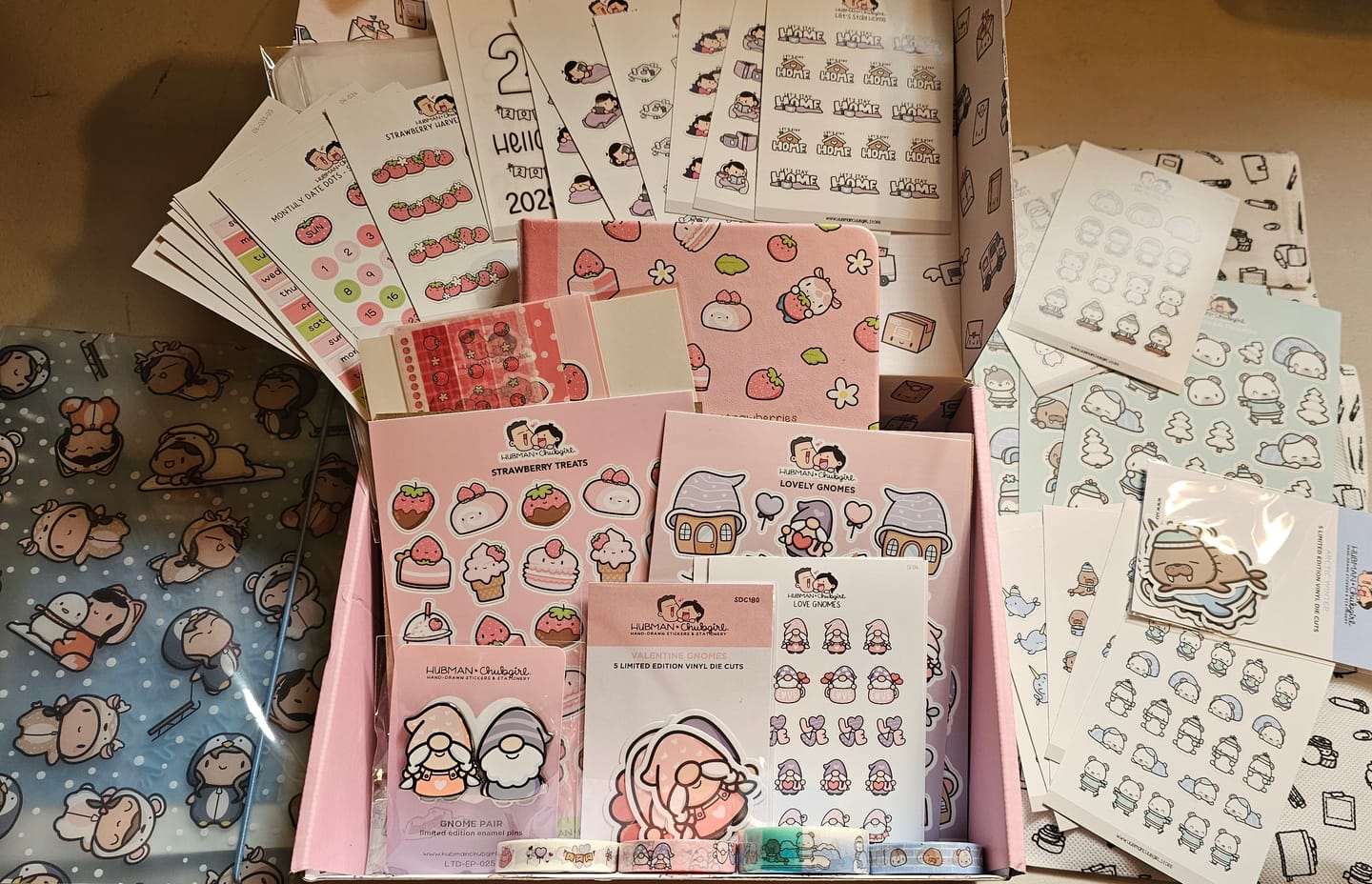 Customer photo review of Strawberry Snackies Sticker Sheet