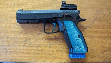 Customer photo review of CZ 75 SP-01 & CZ Shadow 2 Mec-Gar Magazine Base Pad