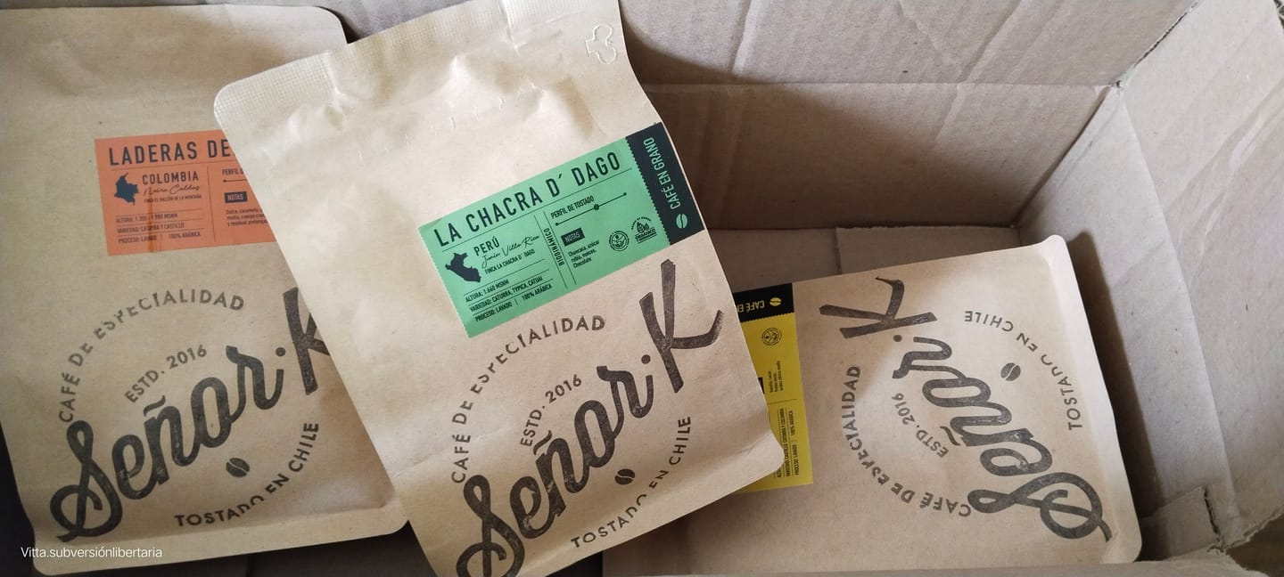 Customer photo review of Pack Especial (Laderas de Tapias + Sausalito + La Chacra D´Dago + Kera La) | 4 Paquetes de 250G