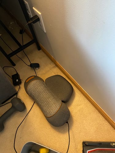 Customer photo review of Original Thera Pillow™ | Traction Massager