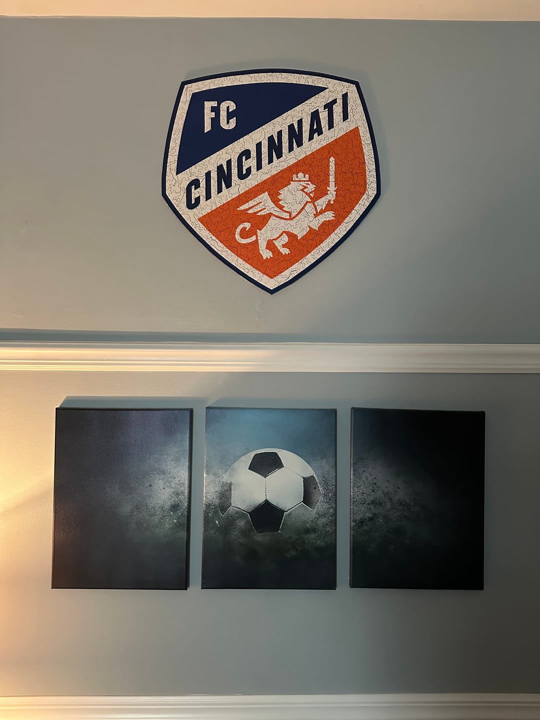 Customer photo review of Set For Mounting Puzzles