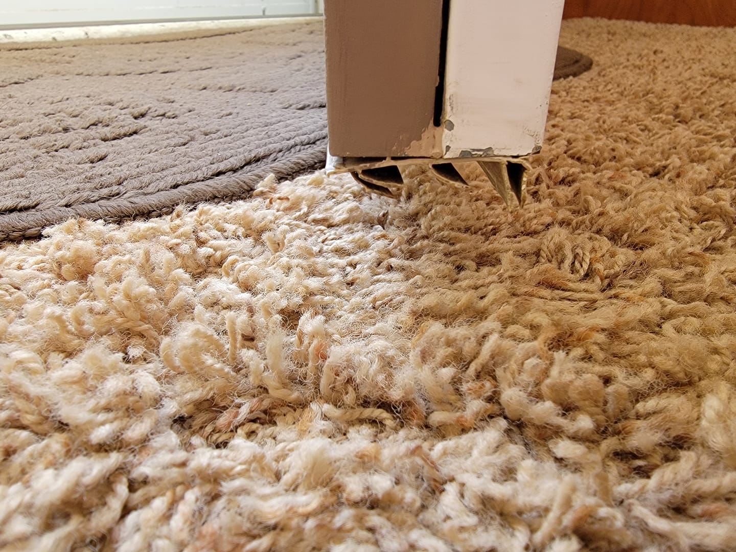 Customer photo review of Pease Slide-On Steel Door Sweep