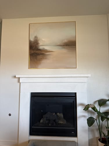 Customer photo review of Modern Abstract Painting #ABLS39