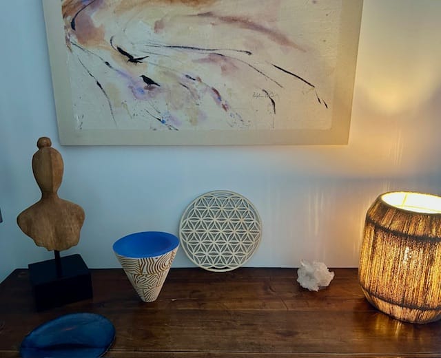 Customer photo review of Fleur de Vie Harmonisante en Bois Naturel