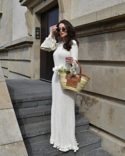 Customer photo review of Marla Maxi Dress