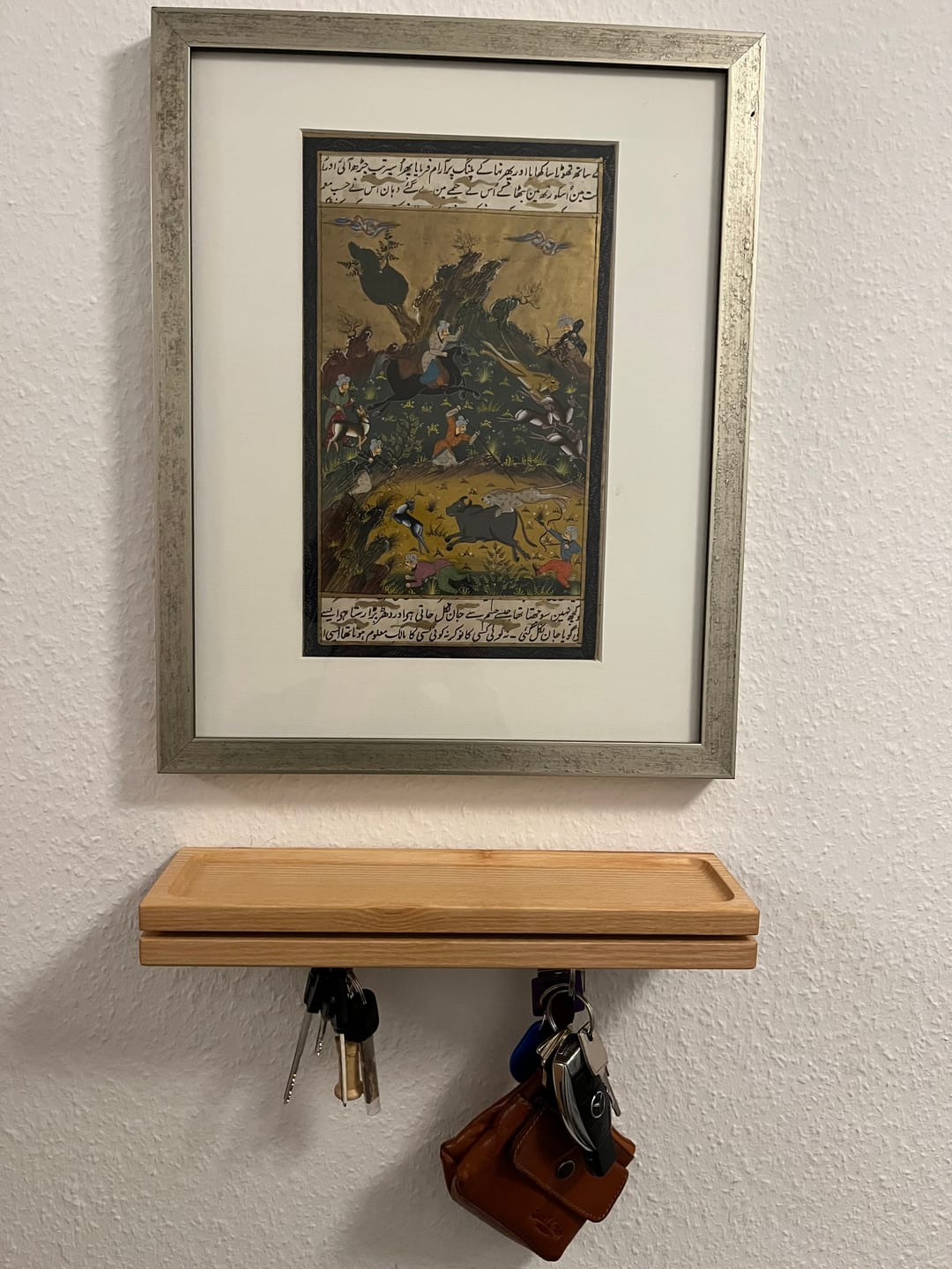 Customer photo review of Schlüsselbrett TALEA aus Holz