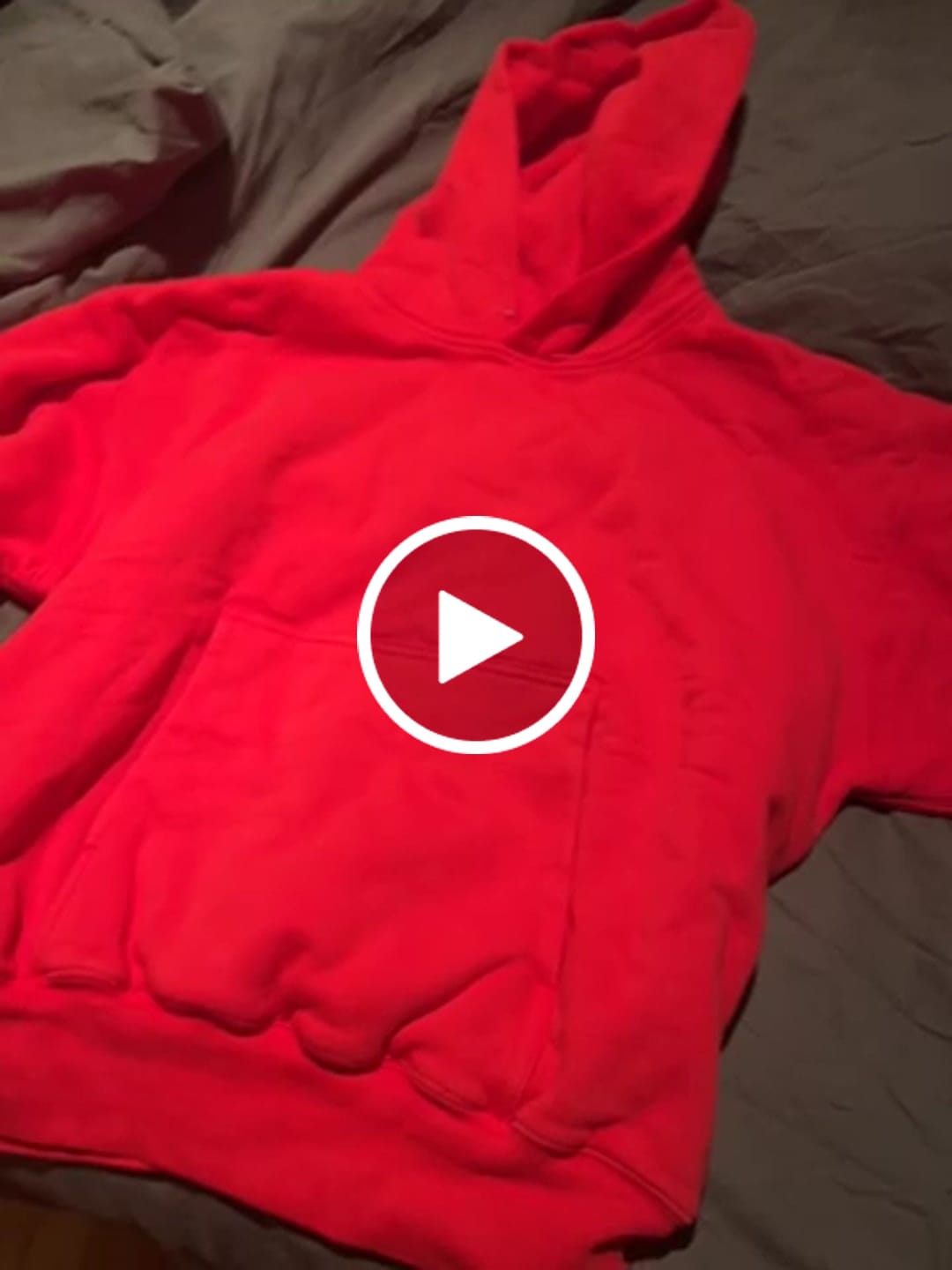 Customer video review of Fleece Yoke Tee Back - Yeezy Gap - 3 Colors Available
