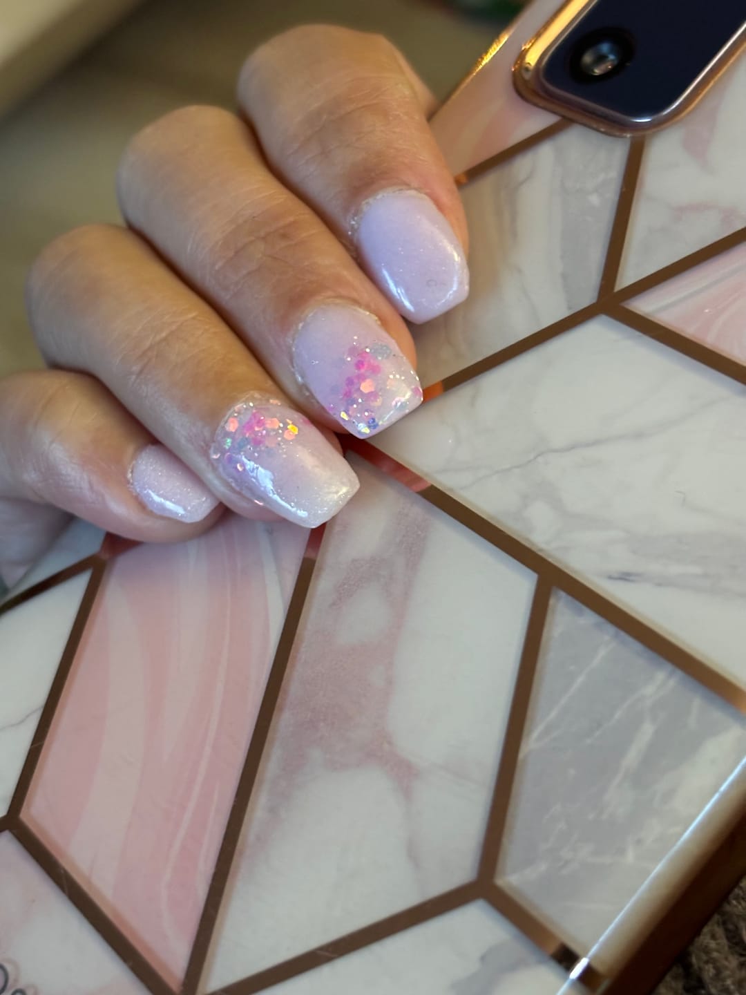 Customer photo review of Cinderella Dipping Powder