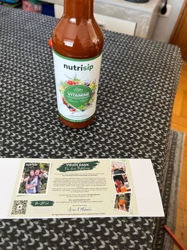 Customer photo review of Alle wichtigen Vitamine, Mineralstoffe und Spurenelemente für dich und deine Familie!