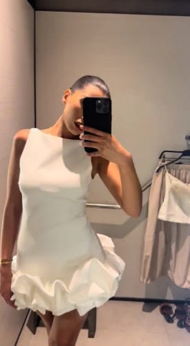 Customer photo review of Bailey Mini Dress