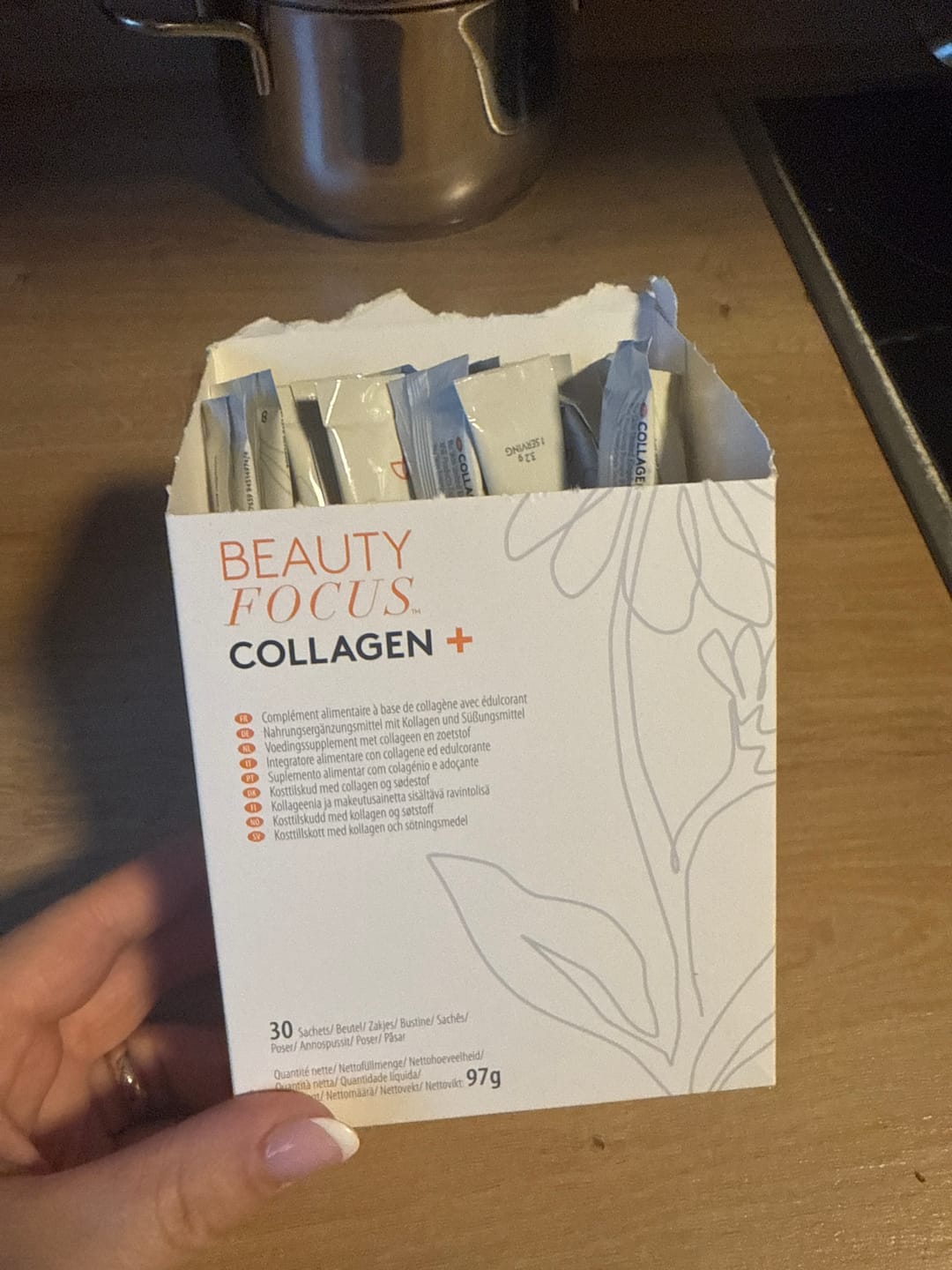 Customer photo review of Beauty Focus Collagen