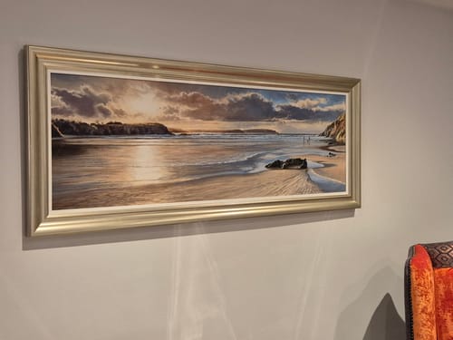 Customer photo review of Walking The Dog At Dusk By Duncan Palmar