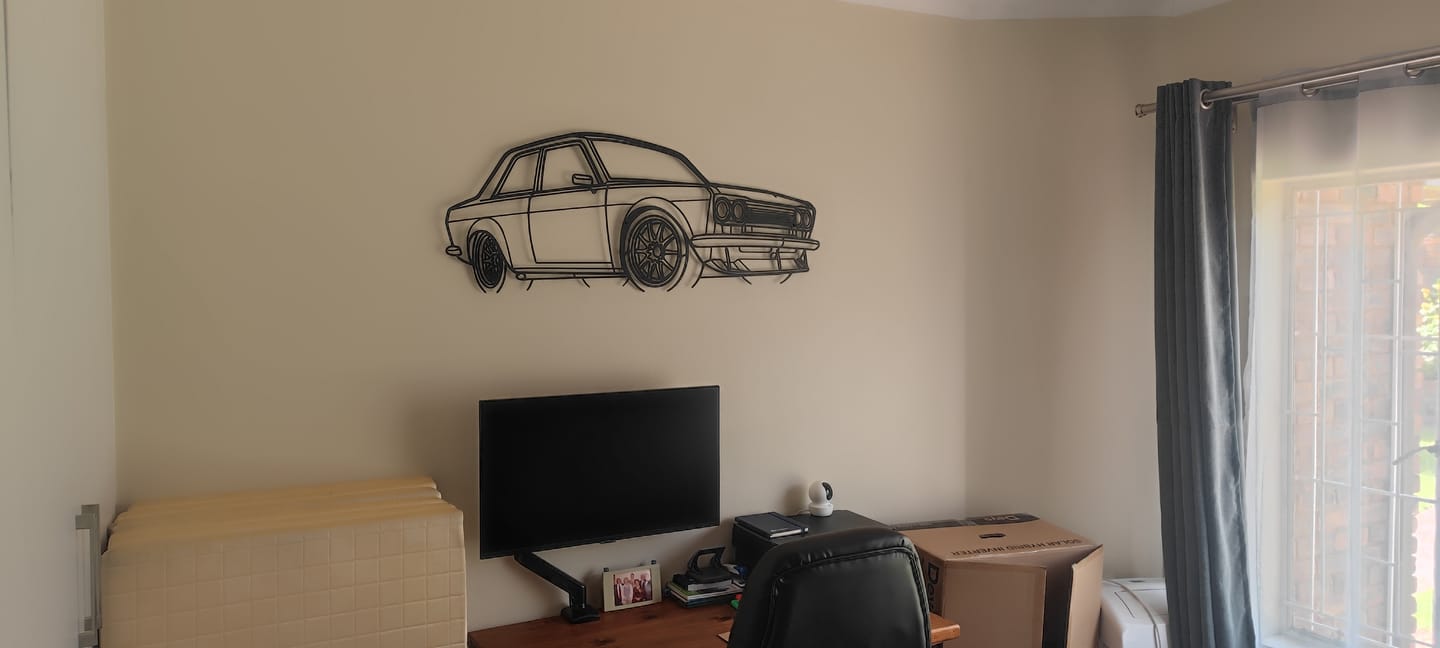 Customer photo review of Porsche 510 1973 Perspetive Metal Wall Art