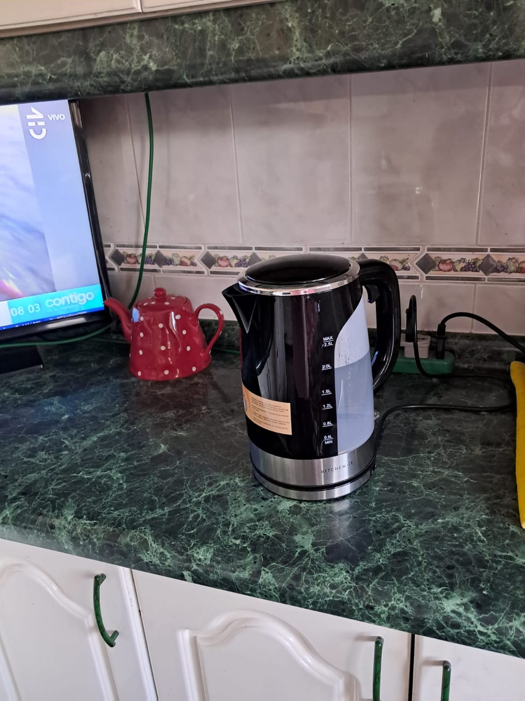 Customer photo review of Hervidor Big Edition 2.5L Kitchen-It