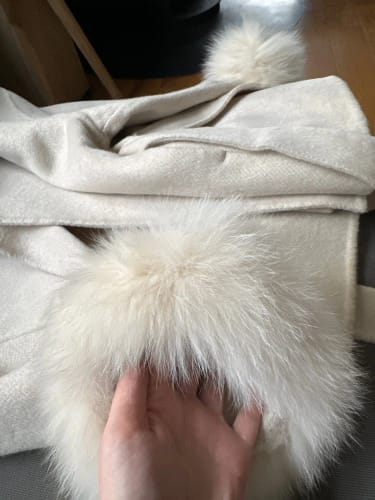 Customer photo review of Grace Faux Fur Coat