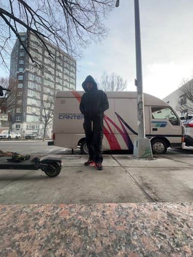 Customer photo review of Godspeed OG Logo Sweatsuit V2 Black/Black