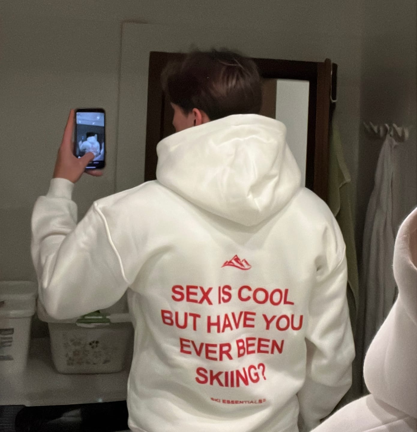 Customer photo review of SEX IS COOL - Oversized Hoodie