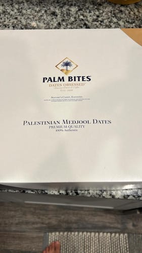 Customer photo review of 5kg Palestinian Medjool Dates 🇵🇸