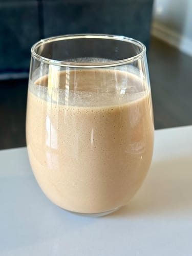 Customer photo review of Chocolate Peanut Butter Organic Protein powder
