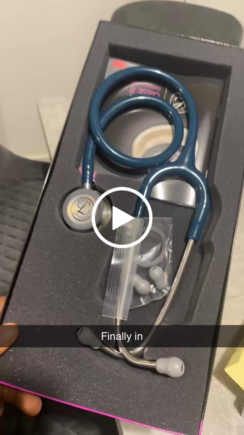 Customer video review of Littmann Classic III Monitoring Stethoscope: Caribbean Blue 5623