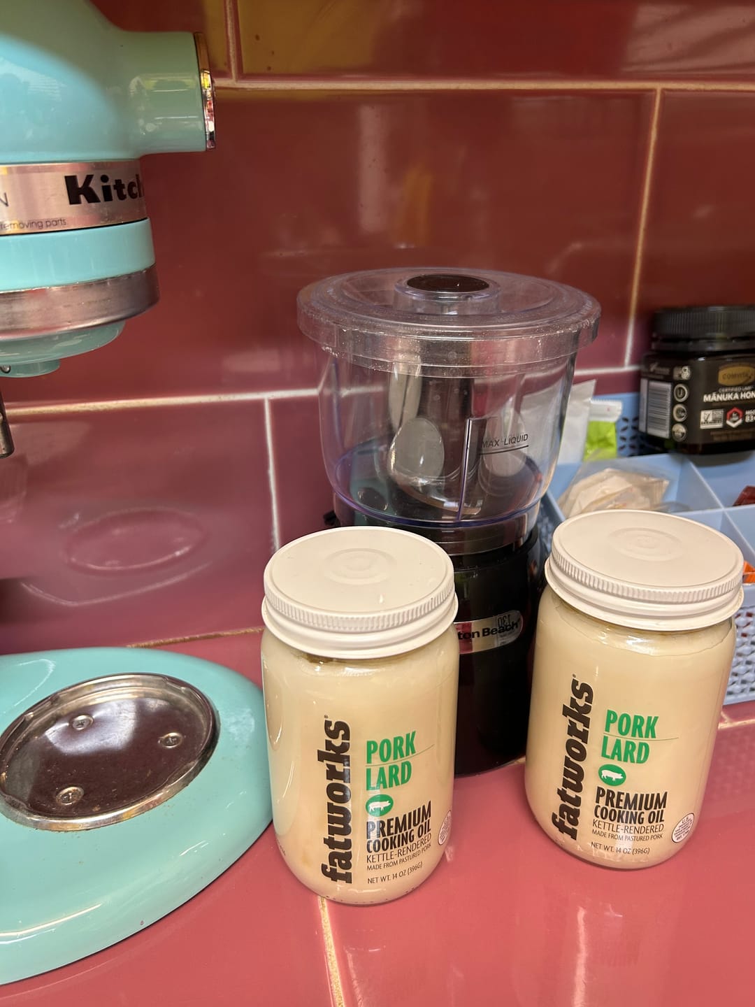 Customer photo review of Pasture Raised Pork Lard (14 oz)