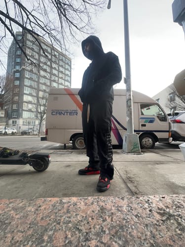 Customer photo review of Godspeed OG Logo Sweatsuit V2 Black/Black