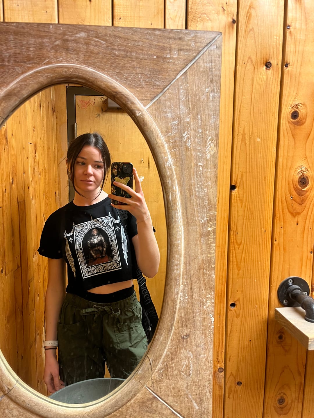 Customer photo review of Acceptance Crop Tee