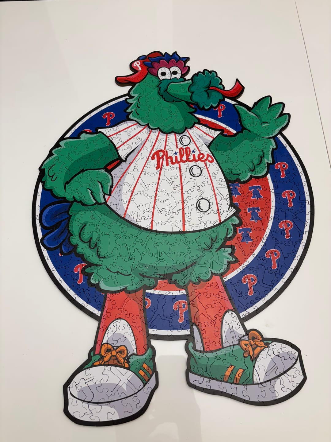 Customer photo review of Philadelphia Phillies™ Mascot - Wooden Puzzle