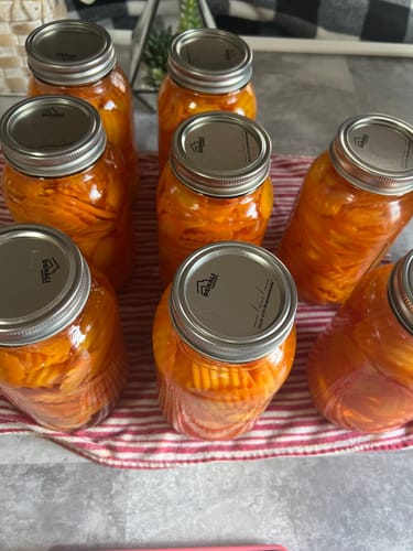 Customer photo review of Regular, (5) Dozen Lids, (2) Dozen Rings